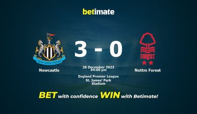 پیش بینی، شانس و نکات شرط بندی نیوکاسل vs Nottm Forest 2023/12/26