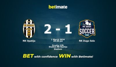 NK Opatija vs NK Dugo Selo پیش بینی، شانس و نکات شرط بندی 03/01/2024