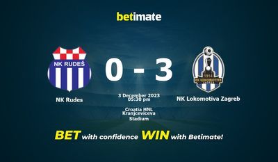 NK Rudes vs NK Lokomotiva Zagreb پیش بینی، شانس و نکات شرط بندی 12/03/2023