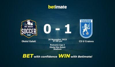 Otelul Galati vs CS U Craiova پیش بینی، شانس و نکات شرط بندی 2023/11/26