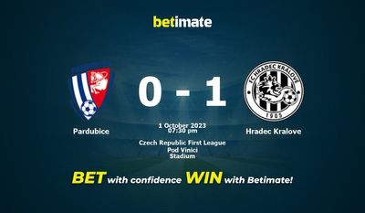 Pardubice vs Hradec Kralove پیش بینی، شانس و نکات شرط بندی 10/01/2023