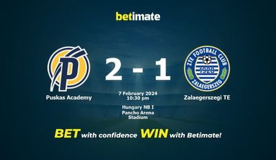 Puskas Academy vs Zalaegerszegi TE پیش بینی، شانس و نکات شرط بندی 2024/02/07