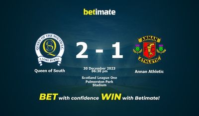 Queen of South vs Annan Athletic Prediction، شانس و نکات شرط بندی 2023/12/30