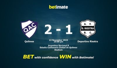 Quilmes vs Deportivo Riestra پیش بینی، شانس و نکات شرط بندی 2023/11/13