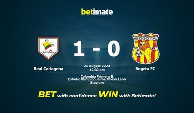 Real Cartagena - Bogota FC پیش بینی، شانس و نکات شرط بندی 2023/08/20
