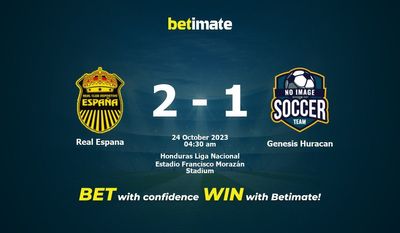 Real Espana در مقابل Genesis Huracan پیش بینی، شانس و نکات شرط بندی 2023/10/24