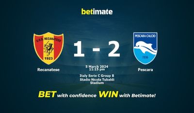 Recanatese در مقابل Pescara پیش بینی، شانس و نکات شرط بندی 03/05/2024