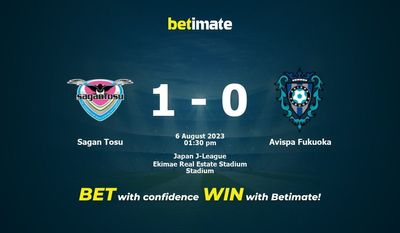 Sagan Tosu vs Avispa Fukuoka پیش بینی، شانس و نکات شرط بندی 08/06/2023