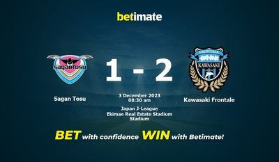 Sagan Tosu vs Kawasaki Frontale Prediction، شانس و نکات شرط بندی 12/03/2023