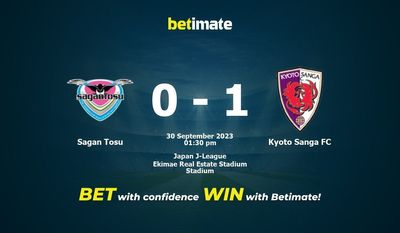 Sagan Tosu vs Kyoto Sanga FC پیش بینی، شانس و نکات شرط بندی 2023/09/30