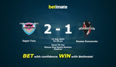Sagan Tosu vs Roasso Kumamoto پیش بینی، شانس و نکات شرط بندی 07/12/2023