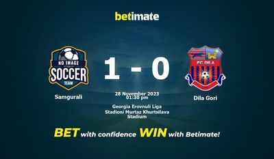 Samgurali vs Dila Gori پیش بینی، شانس و نکات شرط بندی 2023/11/28