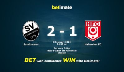 Sandhausen vs Hallescher FC پیش بینی، شانس و نکات شرط بندی 02/03/2024