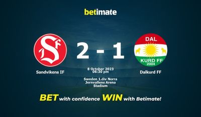 Sandvikens IF vs Dalkurd FF پیش بینی، شانس و نکات شرط بندی 10/08/2023