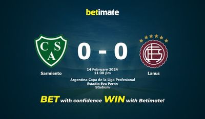 Sarmiento vs Lanus پیش بینی، شانس و نکات شرط بندی 2024/02/14