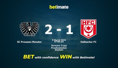 SC Preussen Munster vs Hallescher FC پیش بینی، شانس و نکات شرط بندی 03/09/2024