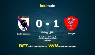 Sestri Levante vs Perugia پیش بینی، شانس و نکات شرط بندی 02/09/2024