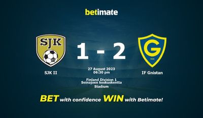 SJK II در مقابل IF Gnistan پیش بینی، شانس و نکات شرط بندی 2023/08/27