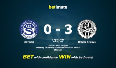 Slovacko vs Hradec Kralove پیش بینی، شانس و نکات شرط بندی 04/09/2025