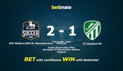 SPG Wallern/ASV St. Marienkirchen vs FC Gleisdorf 09 پیش بینی، شانس و نکات شرط بندی 11/03/2023