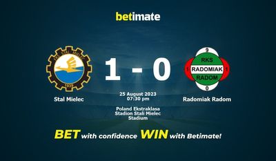 Stal Mielec vs Radomiak Radom پیش بینی، شانس و نکات شرط بندی 2023/08/25