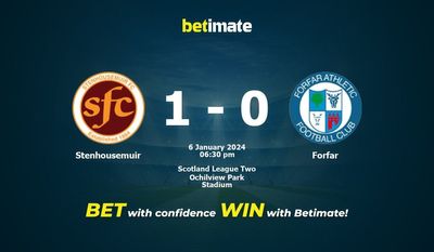 Stenhousemuir vs Forfar پیش بینی، شانس و نکات شرط بندی 01/06/2024