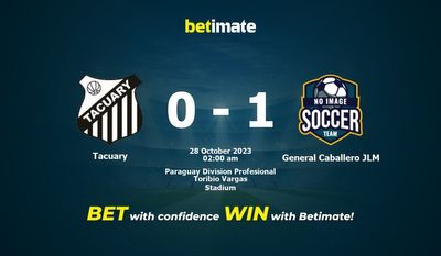 Tacuary vs General Caballero JLM پیش بینی، شانس و نکات شرط بندی 2023/10/27