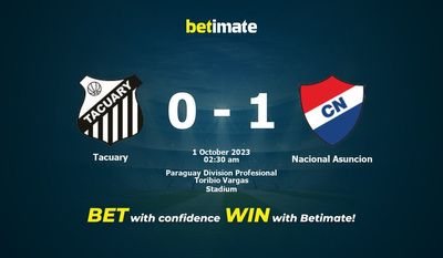 Tacuary vs Nacional Asuncion پیش بینی، شانس و نکات شرط بندی 2023/09/30