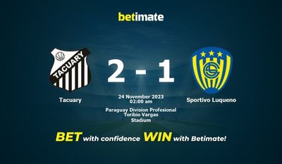Tacuary vs Sportivo Luqueno پیش بینی، شانس و نکات شرط بندی 2023/11/23