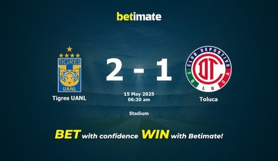 پیشبینی، ضرایب و نکات شرطبندی بازی Tigres UANL مقابل Toluca 05/15/2025