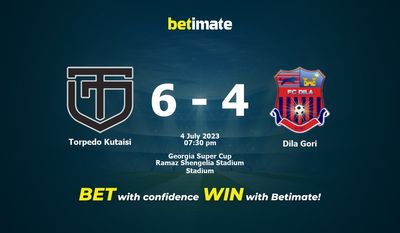Torpedo Kutaisi vs Dila Gori پیش بینی، شانس و نکات شرط بندی 07/04/2023