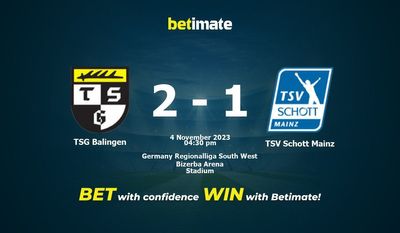 TSG Balingen vs TSV Schott Mainz پیش بینی، شانس و نکات شرط بندی 11/04/2023