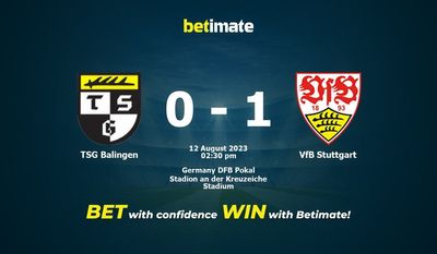 TSG Balingen vs VfB Stuttgart پیش بینی، شانس و نکات شرط بندی 08/12/2023