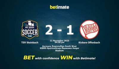TSV Steinbach vs Kickers Offenbach پیش بینی، شانس و نکات شرط بندی 11/11/2023