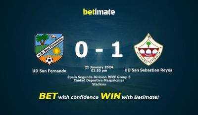UD San Fernando vs UD San Sebastian Reyes پیش بینی، شانس و نکات شرط بندی 2024/01/21