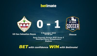 UD San Sebastian Reyes vs Illescas پیش بینی، شانس و نکات شرط بندی 2023/11/05