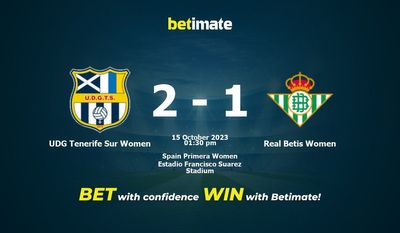 UDG Tenerife Sur Women vs Real Betis زنان پیش بینی، شانس و نکات شرط بندی 2023/10/15