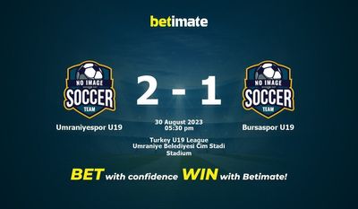 Umraniyespor U19 - Bursaspor U19 - پیش بینی، شانس و نکات شرط بندی 2023/08/30