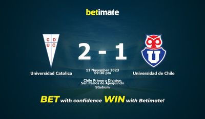 Universidad Catolica vs Universidad de Chile پیش بینی، شانس و نکات شرط بندی 11/11/2023