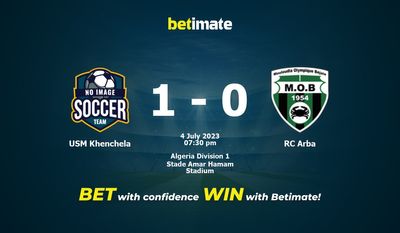USM Khenchela vs RC Arba پیش بینی، شانس و نکات شرط بندی 07/04/2023
