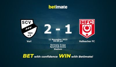 Verl vs Hallescher FC پیش بینی، شانس و نکات شرط بندی 11/11/2023