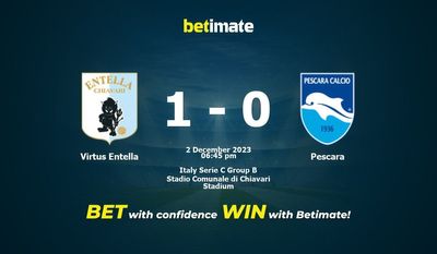 Virtus Entella vs Pescara پیش بینی، شانس و نکات شرط بندی 12/02/2023