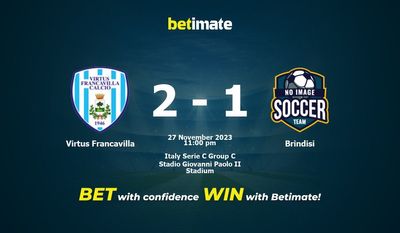 Virtus Francavilla vs Brindisi پیش بینی، شانس و نکات شرط بندی 2023/11/27