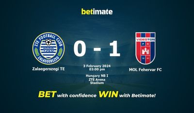 Zalaegerszegi TE vs MOL Fehervar FC پیش بینی، شانس و نکات شرط بندی 02/03/2024