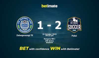Zalaegerszegi TE vs Paksi پیش بینی، شانس و نکات شرط بندی 2023/10/21