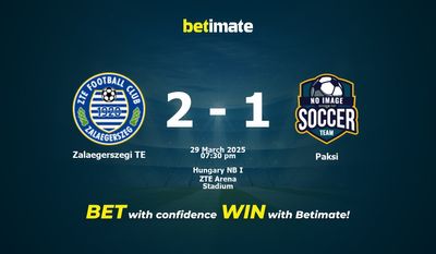 Zalaegerszegi TE vs Paksi پیش بینی، شانس و نکات شرط بندی 2025/03/29