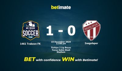 1461 Trabzon FK vs Inegolspor Pronostici, quote e consigli sulle scommesse 15/12/2024