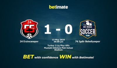 24 Erzincanspor vs 76 Igdir Belediyespor Pronostici, quote e consigli di scommessa 13/05/2024