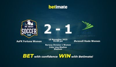 AaFK Fortuna Women vs Øvrevoll Hosle Women Pronostici, quote e consigli di scommessa 18/11/2023