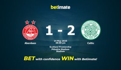 Pronostici, quote e consigli per le scommesse Aberdeen-Celtic del 14/05/2025